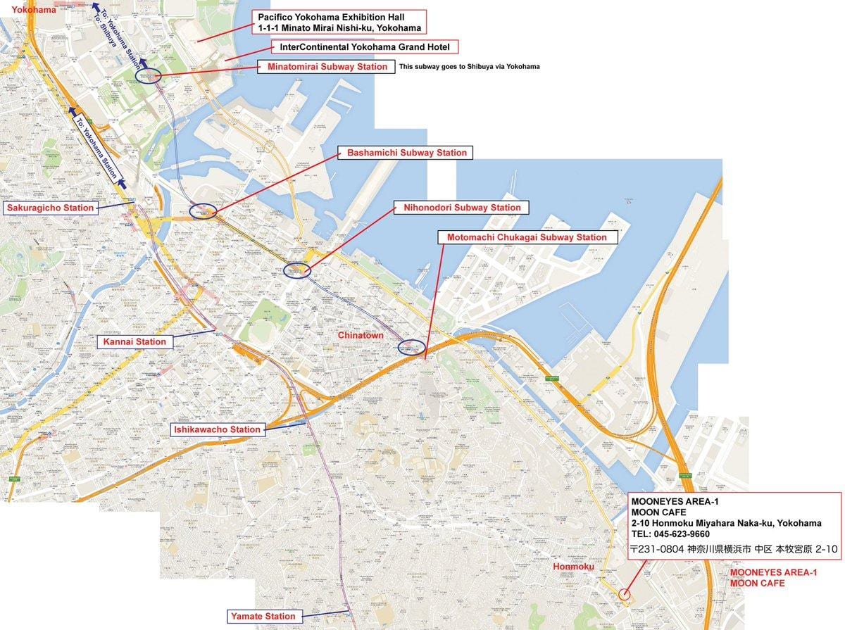 Karta Пасифико Yokohama